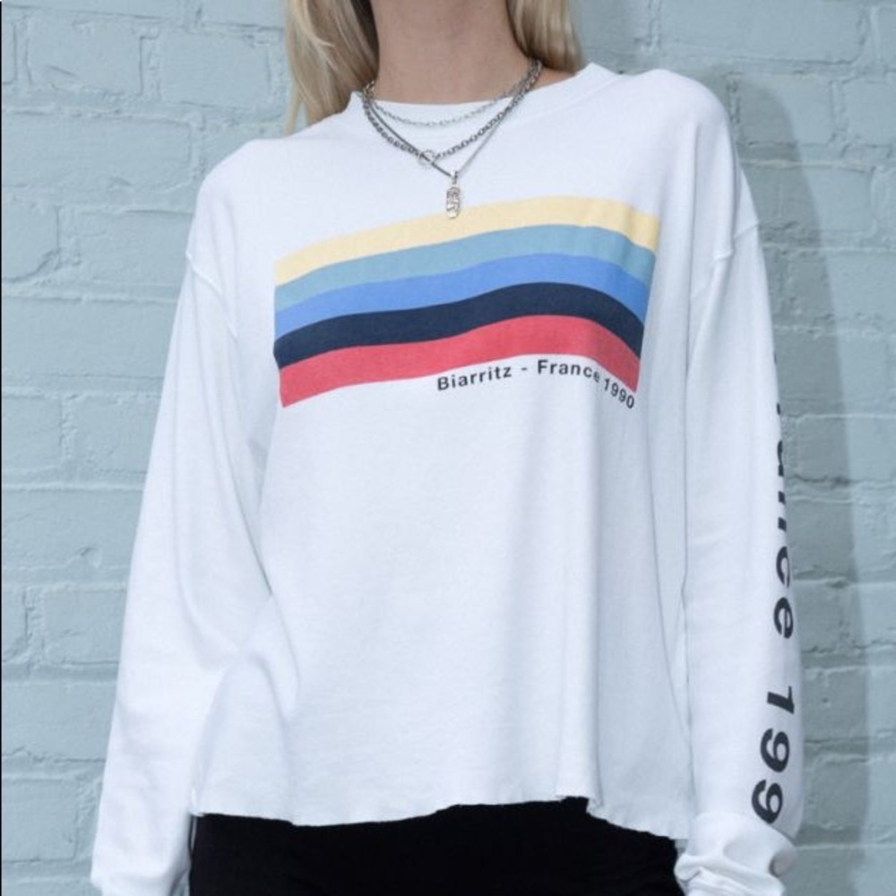 Biarritz France Long Sleeve Tee